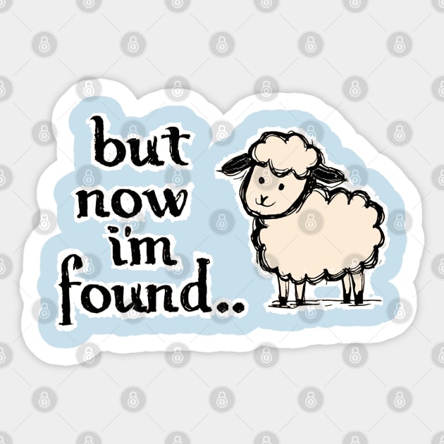 Found Sheep: Embracing the Light Illustration Sticker by Reformed Fire